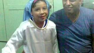 MI HERMANO IVAN CONOCE A SU SOBRINA VESTIDA DE LA VIRGEN MARIA
