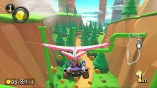マリオカート8DX　１位獲得するまで終われないぜ！　レート 　14186  →  14226