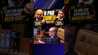 CLIMA TENSO NA SUPREMA CORTE | DEU TRETA #shorts #viral