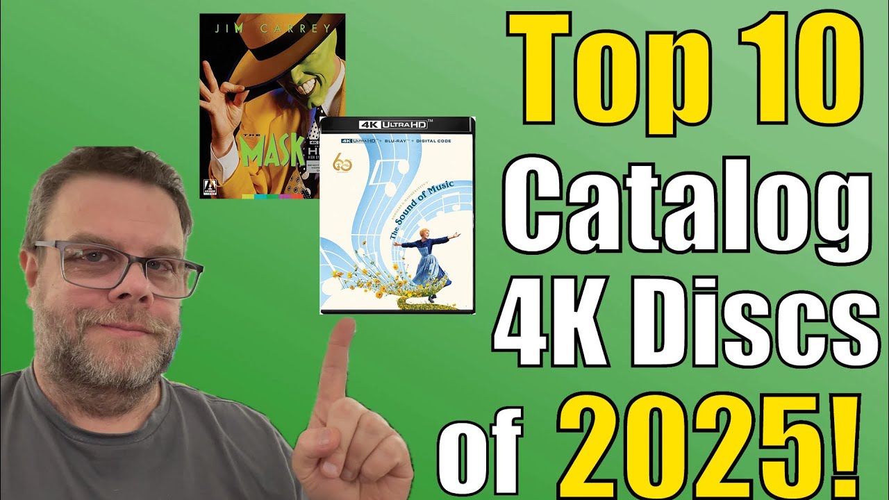 Top 10 CATALOG 4K UHD Blu-ray Discs of 2025!