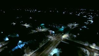 preview picture of video '1st Moonless Flight over Cologne, MN in HD Apprentice S 15e and Mobius via FPV - Feb 18th, 2014'