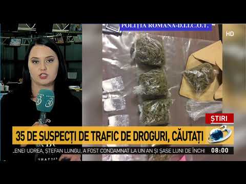 57 de percheziţii la traficanţi de droguri