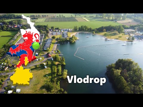 Vlodrop Limburg, above the German border | Amicii beach at Effelder Waldsee 4K