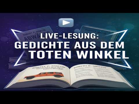 Live reading: Poems from the Blind Spot – Robert P. Martin | Stream now 🎧