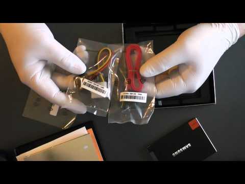 Unboxing Samsung MZ-7PC128D 128GB SSD SATA 6.0Gbps Desktop Upgrade Kit | Full HD | Deutsch |