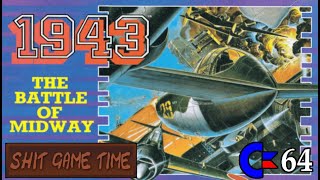 SHIT GAME TIME: 1943 (C64 - FULL GAME)