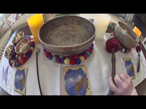 Wochenorakel - KW01 (02.- 08. Januar 2017 ) in Begleitung der Klangschalen