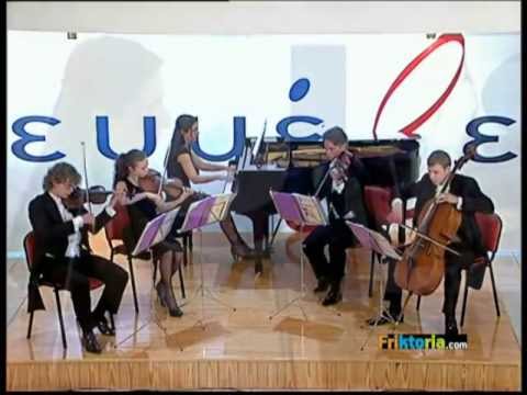 SCHUMANN Piano Quintet(1)-MARIA PIKOULA-QUARTET AMFIR