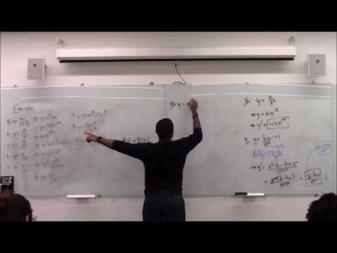 Math 1203-R04 Lecture 13 - Derivative Examples: Chain Rule; Product Rule; Quotient Rule; Power Rule