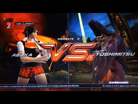 09 Asuka vs Yoshimitzu - TEKKEN 6 Supervivencia ( Uchiha x24 ) PS3