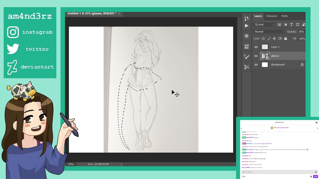 making a commission sheet! | am4nd3rz