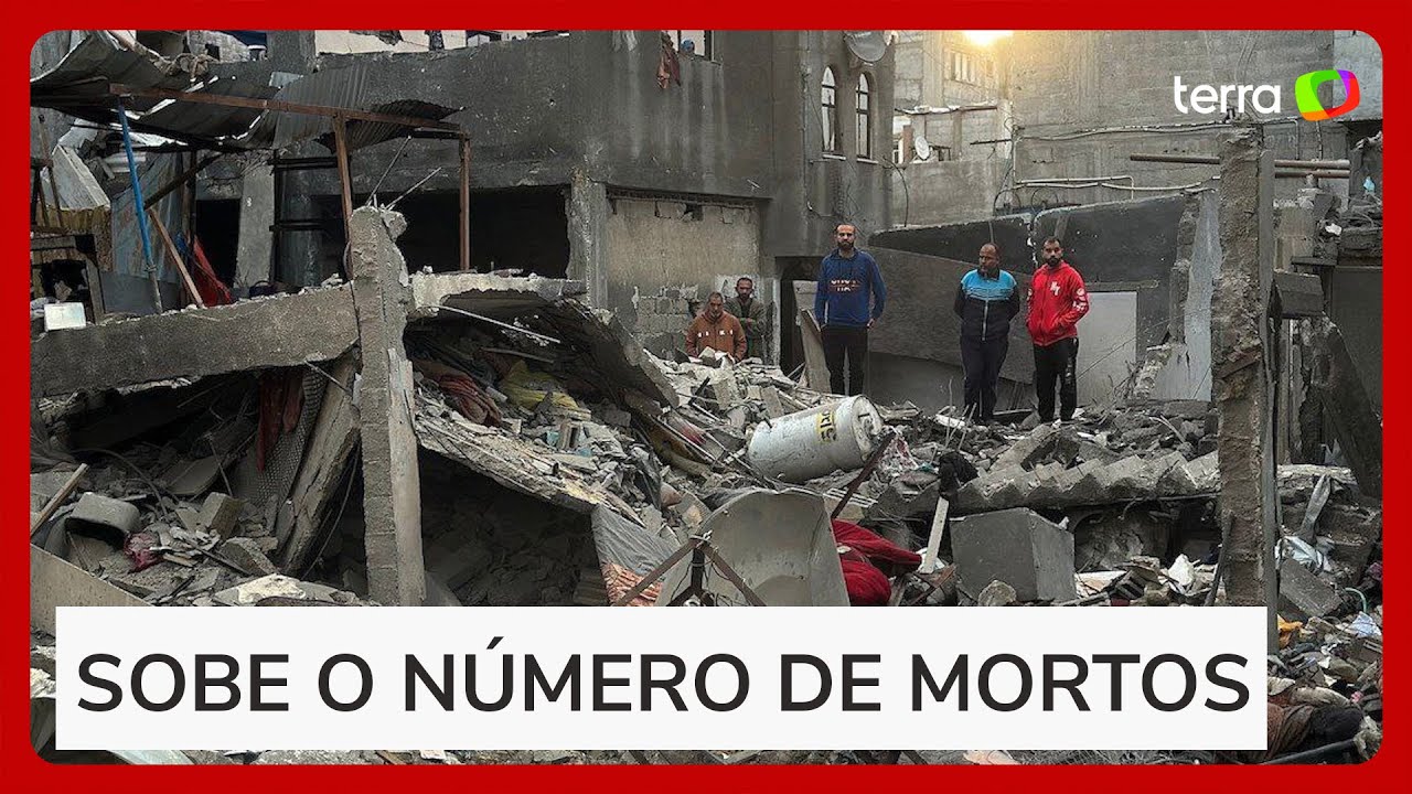 Novas imagens mostram destruição em Gaza após ataques de Israel