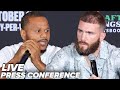 LIVE !  CALEB PLANT VS ANTHONY DIRRELL PRESS CONFERENCE & MEDIA Q&A