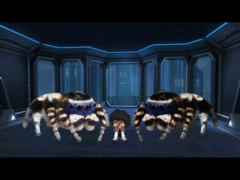 Just a bunch of girly Spiders hanging out - SCP 2507