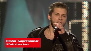 Mahir Kapetanović: &quot;Whole Lotta Love&quot; - The Voice of Croatia - Season1 - Blind Auditions5