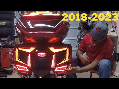 PATHFINDER REAR SADDLEBAG DYNAMIC SEQUENTIAL INSTALLATION FOR HONDA GOLDWINGS