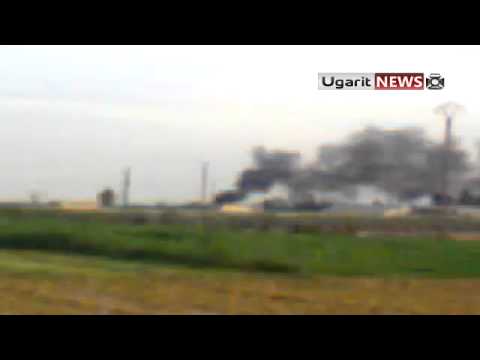 إسقاط طائرة مروحية من قبل لواء أمهات المؤمنين في ريف دمشق