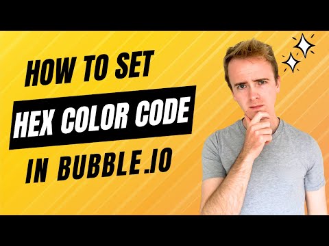 How to set color hex code opacity in Bubble.io thumbnail