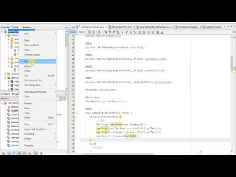 #5 JAVAFX CRUD WITH SPRING+HIBERNATE+DERBY