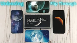 Moon Magick 🌑 Deep Moon Messages (Mini Inspiration Cards) 🌙 Oracle Deck Flip Through, Oracle Cards