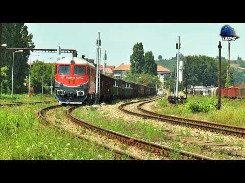 Fluieroasa 60-0884-6 & Whistle Loko & Marfar TFG Freight Train in Oradea Est Triaj - 06 July 2018
