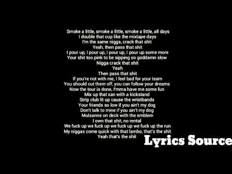 The Weeknd - Pass Dat (Remix) (Lyrics)