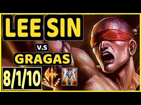 TARZAN (LEE SIN) vs GRAGAS - 8/1/10 KDA JUNGLE CHALLENGER GAMEPLAY - KR