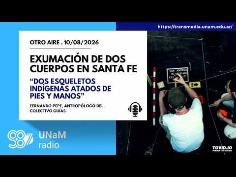Fernando Pepe. Exhuman cuerpos de la Masacre de San Antonio Obligado