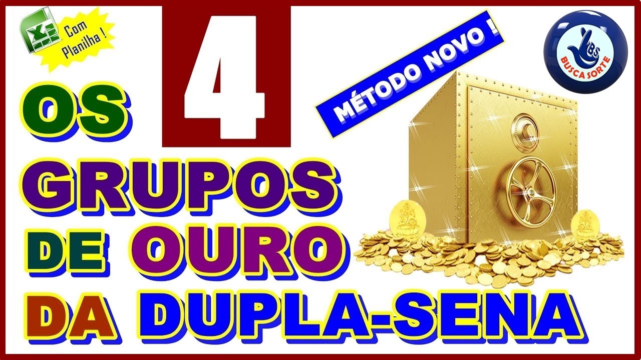 OS 4 GRUPOS DE OURO DA DUPLA SENA!