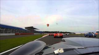 preview picture of video 'Silverstone Classic 2012 Cobra Parade Laps'