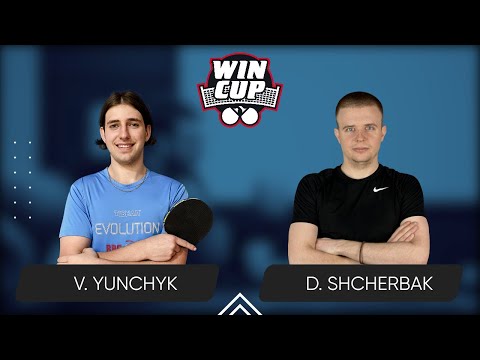 15:00 Valentyn Yunchyk - Denys Shcherbak West 3 WIN CUP 01.09.2024 | Table Tennis WINCUP