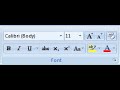 MS WORD HOME TAB FONT BOX DETAIL EXPLAIN IN HINDI PART 1