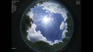 2026-06-05 All sky camera capture from Poiana Rusca Mountains, Romania