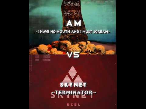 AM vs SKYNET  DEATH BATTLE EDIT || ALLIED MASTERCOMPUTER AND SKYNET TERMINATOR