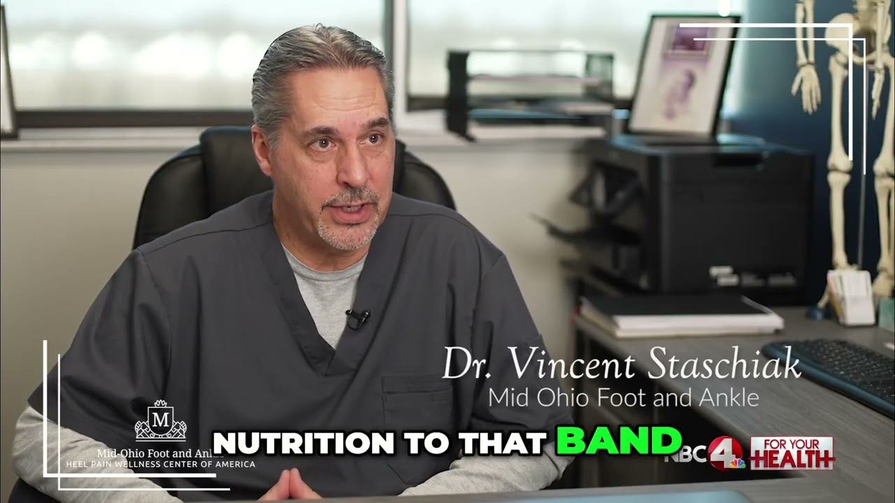 Dr. Vincent Staschiak speaking about foot and ankle care