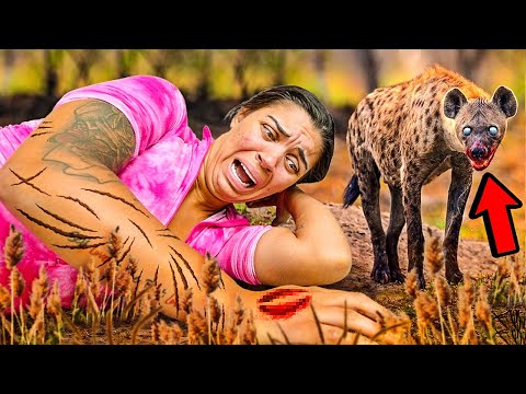 SCARY HYENA ATTACKS THE PRINCE FAMILY **CALL 911**