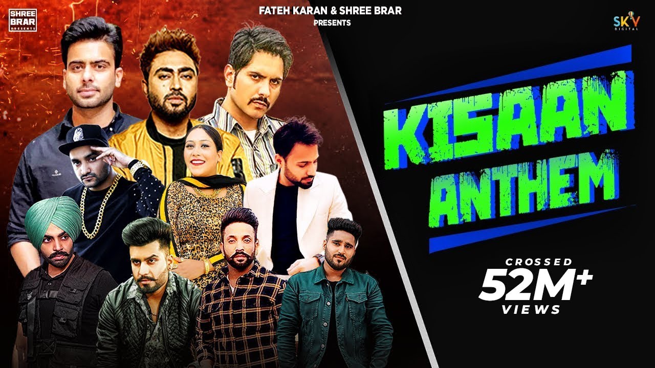 KISAAN ANTHEM LYRICS - MANKRIT AULAKH - NISHAWN BHULLAR - JASS - JORDAN - FAZILPURIA - DILPREET - DJ FLOW - SHREE BRAR - AFSANA KHAN - BOBBY SANDHU