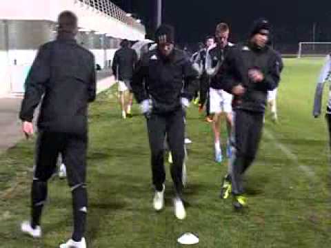 Crno-beli odradili trening u Bukureštu