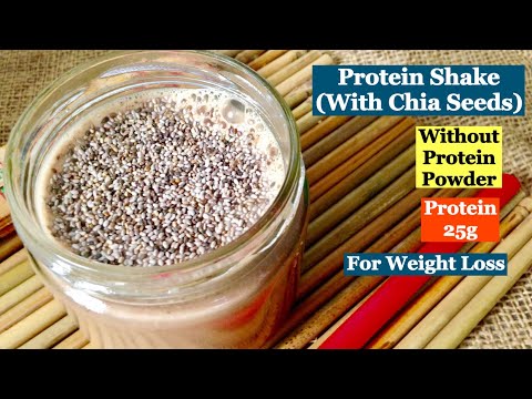 Protein shake with chia seeds | How to make protein...