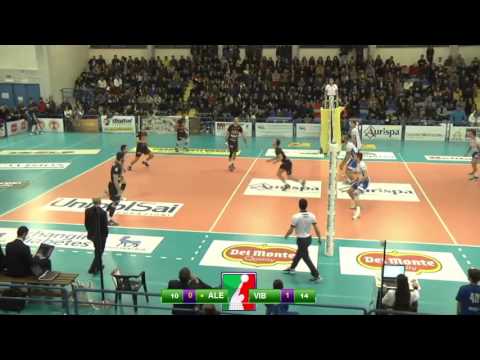 Aurispa Alessano-Tonno Callipo Calabria Vibo Valentia: gli highlights della partita