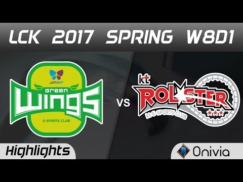JAG vs KT Highlights Game 2 LCK Spring 2017 W8D1 Jin Air Green Wings vs KT Rolster