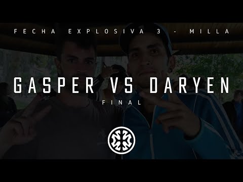 GASPER vs DARYEN  | Fecha Explosiva 3 | FINAL | Intelecto Battles