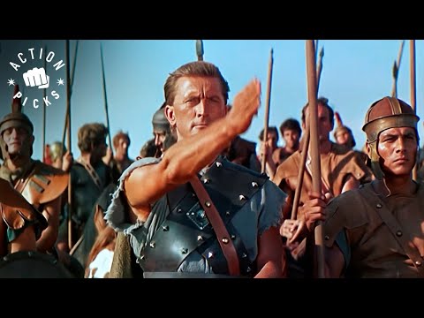 Romans VS Gladiators Epic Battle (Full Scene) | Spartacus