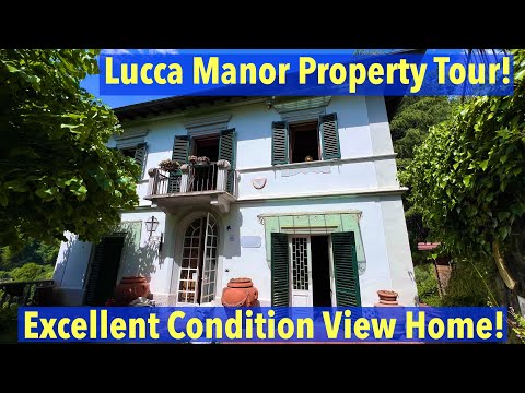🏰 Explore Historic Manor House in Bagni di Lucca, Italy! | Property Tour | 1900's Home | Financing