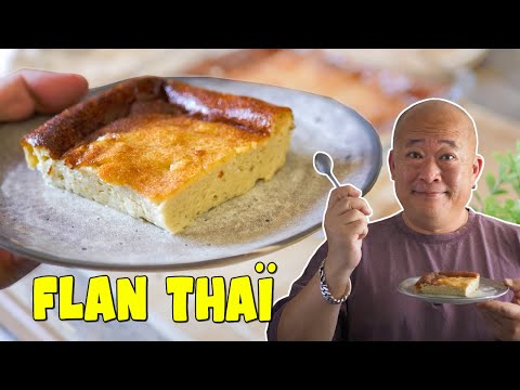 Coconut Flan with Palm Sugar