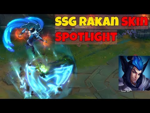 SSG-Rakan NEw SKin Spotlight 2018 || League of Legends New Samsung Galaxy Skins ( SSG 2018)