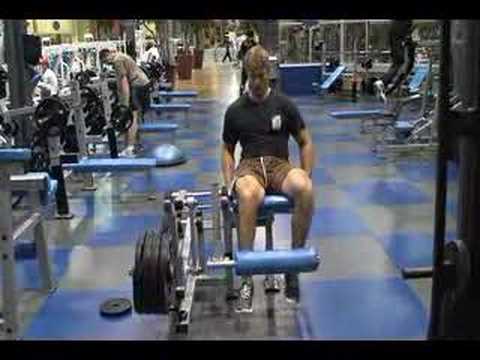 Ahren Nittel 4plate single leg extension