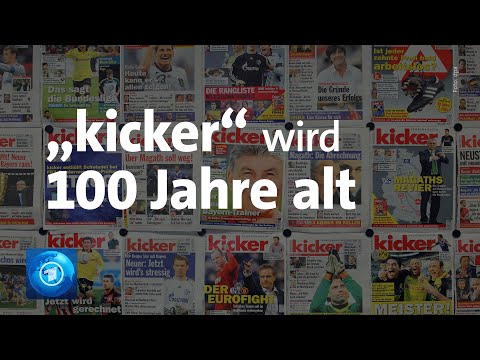 Sportmagazin feiert Jubiläum: „kicker“ wird  100 Jahre alt