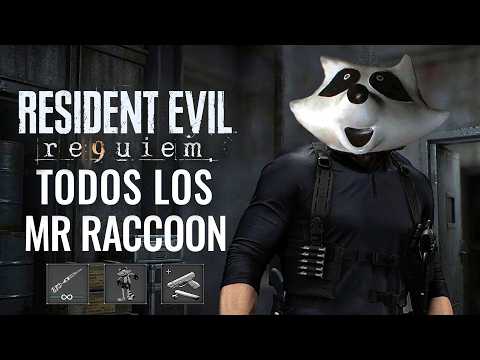 RESIDENT EVIL 9 REQUIEM - TODOS LOS MR. RACCOON & RECOMPENSA SECRETA