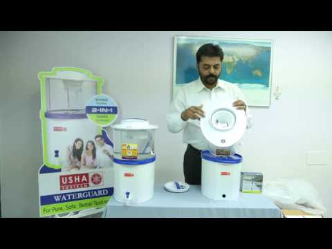 How to install usha water purifier